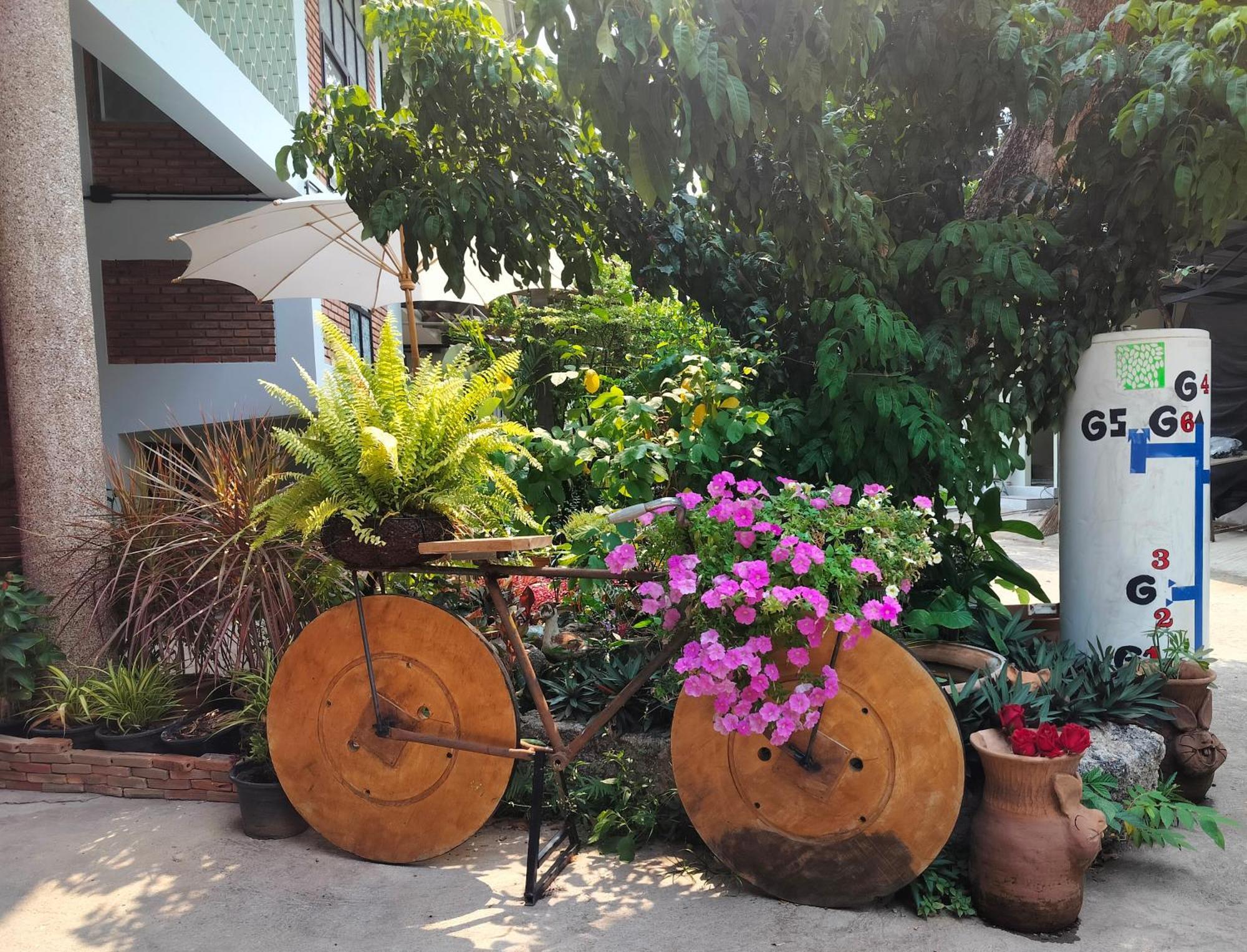 Oldy De Garden Aparthotel Chiang Mai Exterior foto